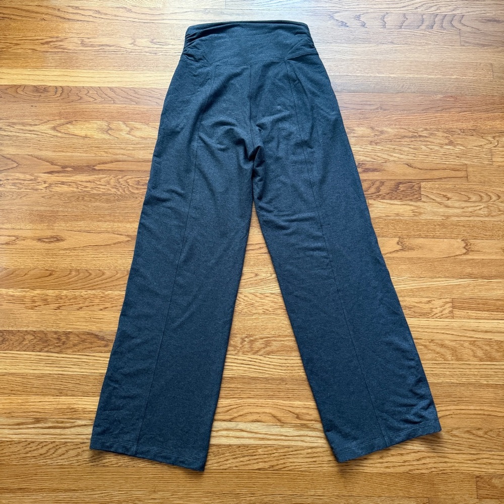 Lululemon take it easy gray high waist wide leg pants 8 - Picture 5 of 11
